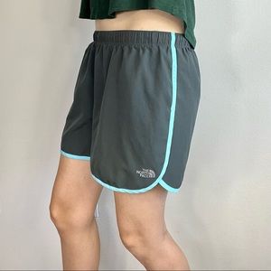 The North Face grey athletic shorts